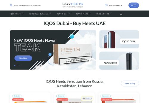 لقطة شاشة لموقع IQOS Dubai - BuyHeets
بتاريخ 15/03/2021
بواسطة دليل مواقع موقعي