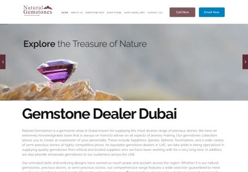 لقطة شاشة لموقع Natural Gemstones Dubai
بتاريخ 30/03/2021
بواسطة دليل مواقع موقعي