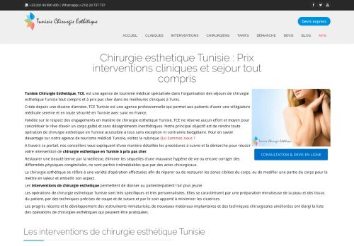 لقطة شاشة لموقع TUNISIE CHIRURGIE ESTHETIQUE
بتاريخ 30/06/2021
بواسطة دليل مواقع موقعي