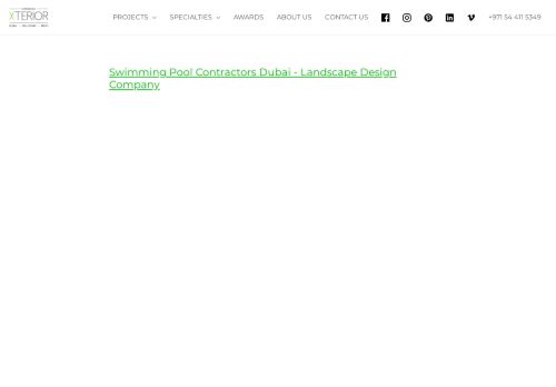 لقطة شاشة لموقع Swimming Pool Contractors Dubai
بتاريخ 14/09/2021
بواسطة دليل مواقع موقعي