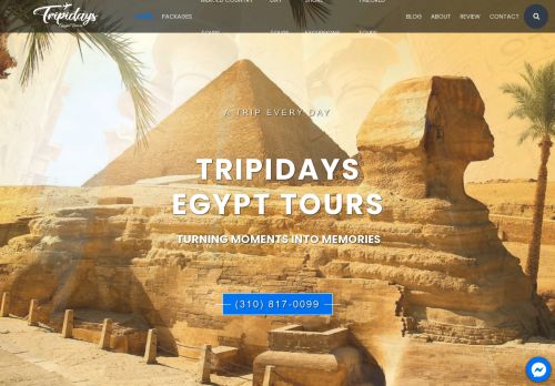 لقطة شاشة لموقع TRIPIDAYS EGYPT TOURS
بتاريخ 26/10/2021
بواسطة دليل مواقع موقعي