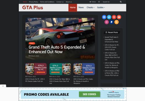 لقطة شاشة لموقع GTA Plus
بتاريخ 21/03/2022
بواسطة دليل مواقع موقعي