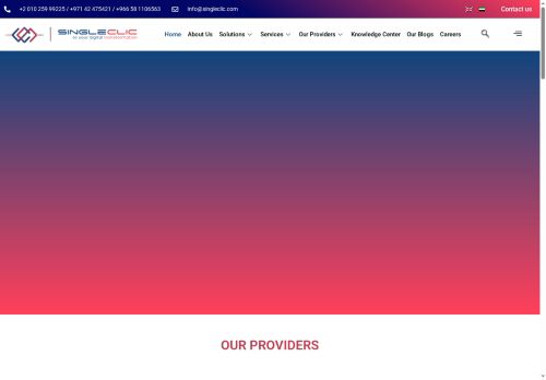 لقطة شاشة لموقع Single Clic Digital Transformation Company
بتاريخ 14/05/2025
بواسطة دليل مواقع موقعي لقطة شاشة لموقع Single Clic Digital Transformation Company
بتاريخ 14/05/2025
بواسطة دليل مواقع موقعي