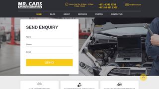 لقطة شاشة لموقع مستر كارز لصيانة السيارات Mr Cars
بتاريخ 21/09/2019
بواسطة دليل مواقع موقعي
