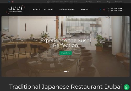 لقطة شاشة لموقع UCCI مطعم سوشي
بتاريخ 29/09/2020
بواسطة دليل مواقع موقعي