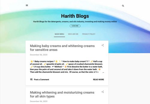 لقطة شاشة لموقع Harith Blogs
بتاريخ 05/02/2021
بواسطة دليل مواقع موقعي
